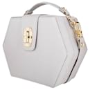 By Bordon, soft grey leather Charlee bag. - Autre Marque