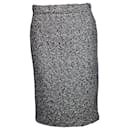 JIL SANDER, Black/White cashmere boucle skirt. - Jil Sander