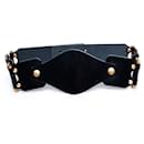 YVES SAINT LAURENT, Patent leather waist belt. - Yves Saint Laurent