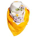 Gucci, Vintage-Schal mit Blumendruck