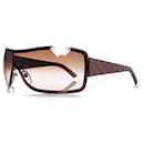Chanel, Brown shield sunglasses