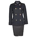 Gianni Versace Couture, Pinstripe military suit