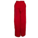 Marni, Red cotton trousers