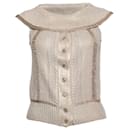 Chanel, Beige Knitted Top