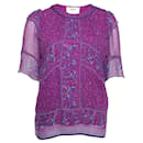 Ba&Sh, Purple top with floral print - Autre Marque