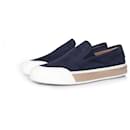 Tods, Sneakers slip on tipo espadrillas in pelle scamosciata. - Tod's