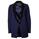 Elisabetta Franchi, Blue blazer with black revert