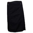 Prada, Black skirt with zippers