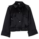 DOLCE & GABBANA, Black satin bomber jacket - Dolce & Gabbana