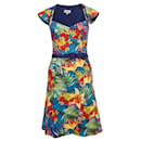 Karen Millen, Dress with tropical print.