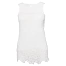 Patrizia Pepe, White lace top.