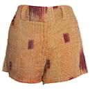 I Am Jai, shorts in ochre and burgundy - Autre Marque