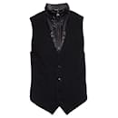 Dolce & Gabbana, Double waistcoat in black.