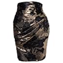 Emanuel Ungaro, Draped lurex skirt