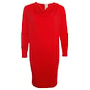 WOLFORD, red woolen dress. - Wolford