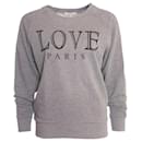 Nikki, grey sweater with print - Autre Marque