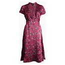 MARC JACOBS, wine red dress with flowers. - Marc Jacobs