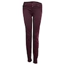 7 For All Mankind, purple jeans with stretch
