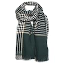 ALTEA, Woolen pied de poule shawl - Autre Marque