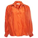 Masscob, Blusa in seta arancione