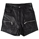 Philipp Plein, stud embellished leather shorts