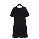 12B Bombay Marineblaues Kleid FR36 - Chanel