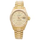 Rolex watch, "Oyster Perpetual Datejust", yellow gold.