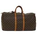 Louis Vuitton-Monogramm Keepall 55 Boston Bag M.41424 LV Auth 48087