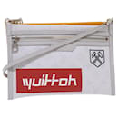LOUIS VUITTON Monogram White Flat Mensenger Shoulder Bag Bron M44640 auth 48487a - Louis Vuitton