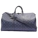 Louis Vuitton Mens Takeoff Backpack Grey Leather ref.1006662 - Joli Closet