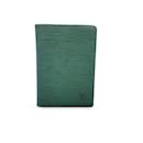 Portefeuille porte-documents en cuir épi vert vintage - Louis Vuitton