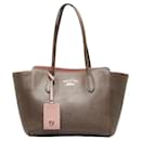 Swing Leather Tote Bag 354408 - Gucci