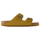 Arizona Vl Corduroy Sandals - Birkenstock - Leather - Brown