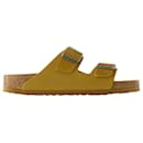 Arizona Vl Corduroy Sandals - Birkenstock - Leather - Brown