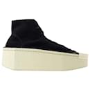 Renga Hi Sneakers - Y-3 - Leather - Black/white - Y3