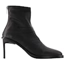 Botins Hedy - Ann Demeulemeester - Couro - Preto