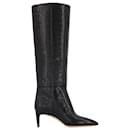 stiletto 60 Boots - Paris Texas - Leather - Black