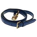 LOUIS VUITTON Epi Shoulder Strap 36.2""-43.3"" Blue LV Auth 48743 - Louis Vuitton
