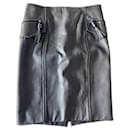 Yves Saint Laurent leather skirt