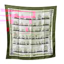 Hermes Vintage Silk Scarf Navires d'Europe 1965 Francoise Heron - Hermès