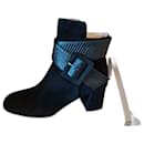 Magnificent Italian ankle boots with round toe "Eliza Di Venezia" - Autre Marque