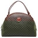 Celine Brown Macadam Handbag - Céline