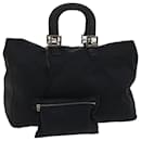 FENDI Shoulder Bag Nylon Black Auth fm2468 - Fendi