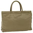 PRADA Hand Bag Nylon Khaki Auth bs6392 - Prada