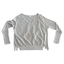 CT beach sweater in raw fishnet mesh V-neck T. 40 - Autre Marque