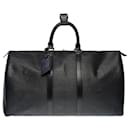 LOUIS VUITTON Keepall Bag in Black Leather - 101292 - Louis Vuitton