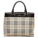 Burberry Brown House Check Tote
