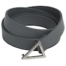 Triangle leather belt - Bottega Veneta