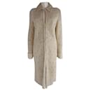 Gianni Versace Embroidered Shearling Coat