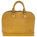LOUIS VUITTON Epi Alma Hand Bag Tassili Yellow M52149 LV Auth 46438 - Louis Vuitton